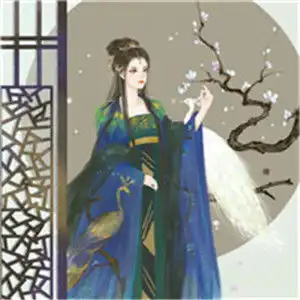 离别相思远缘分已尽手绘唯美古风美女头像
