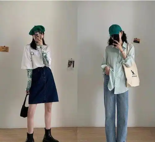 少女心十足的彩色穿搭超显白,简约不失高级感,出游超吸睛