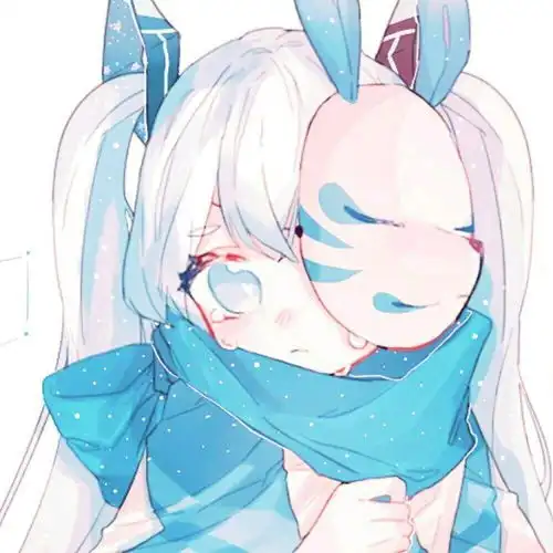 粉色系可爱女生头像二次