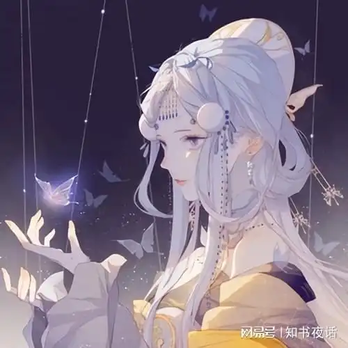 文艺头像女手绘唯美系头