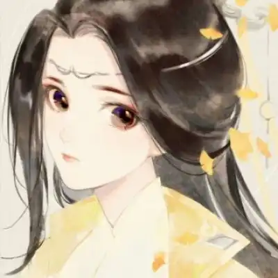 江孑唯美意境古风手绘女头孑然卡通动漫头像我要个性网