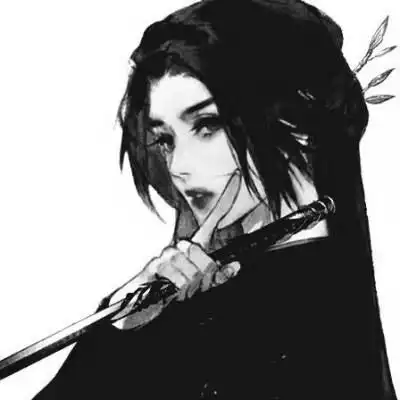 黑系列头像女动漫古风