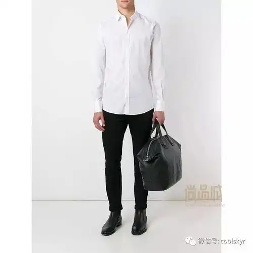 从未见过,完美礼盒dg杜嘉班纳出品千元级高端定制弹力府绸,修身立体裁剪男士春季时尚商务休闲长袖衬衣衬衫