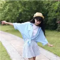 穿白衬衫的女生头像情感女生qq头像youaremyeverything