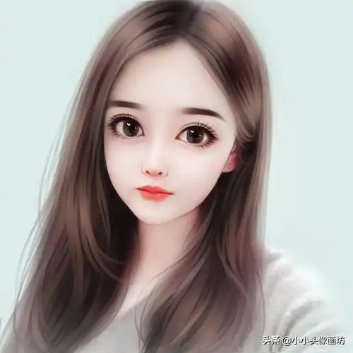 你的头像该换了,真人照片画成漫画头像,高雅气质又减龄