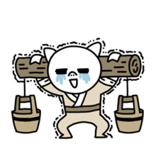 微信表情猪傻傻武侠篇