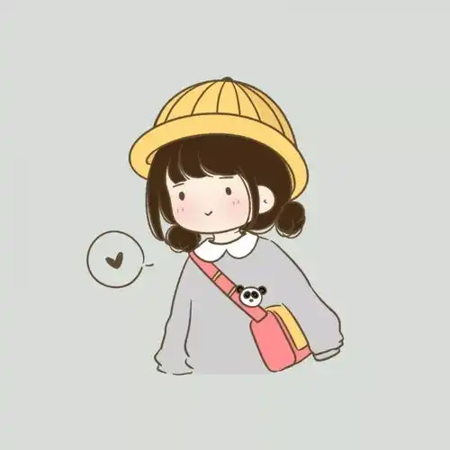 萌系情侣头像卡通可爱一
