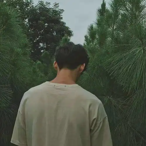 欧美系头像红色男小众帅