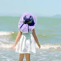 女生背影头像戴帽子海边长发史诗级的背影杀手图片浏览