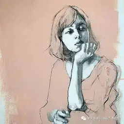 日本女画家古河原泉女性人物绘画作品欣赏