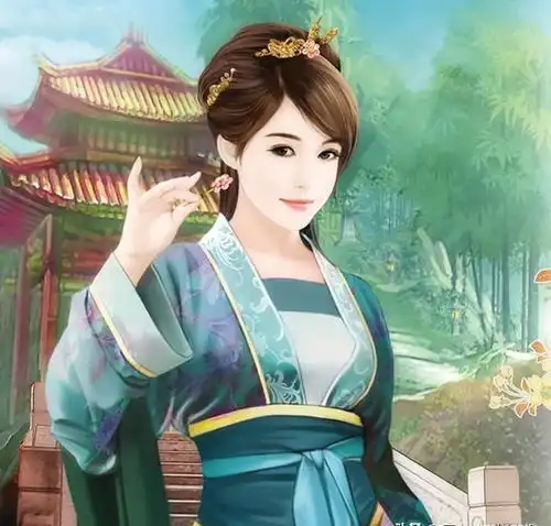 道系古风女头像套图