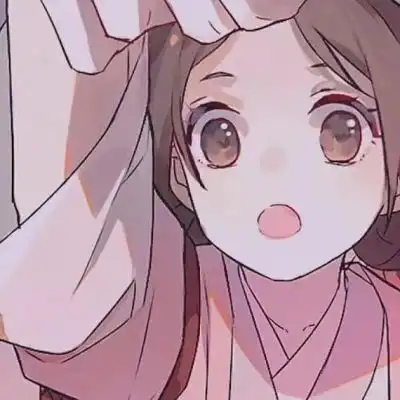 粉色系可爱女生头像二次