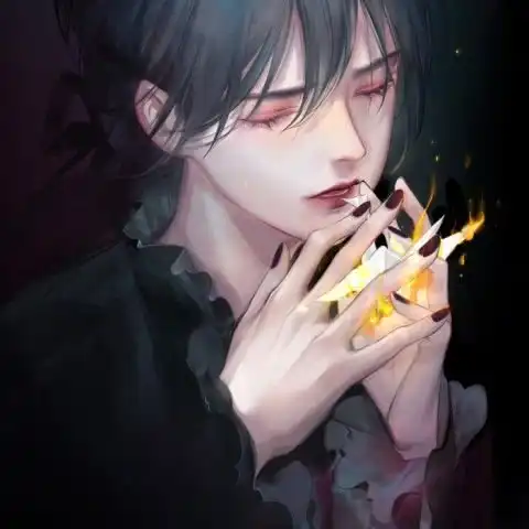 男生动漫头像,二次元头像,我对你真心动了