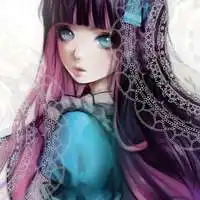 唯美插画手绘女生头像微信头像图片大全