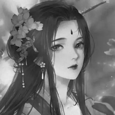 高冷的古风头像漫系女头