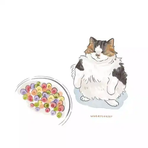这些沙雕猫片经过插画师的二次创作,简直更萌了