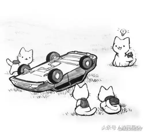 可爱猫咪头像系头像动漫