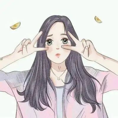 文艺头像女手绘唯美系头