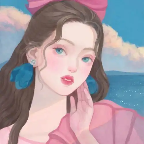 糖果女孩头像呆萌可爱