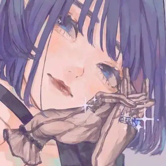 女生动漫头像高清丧系插