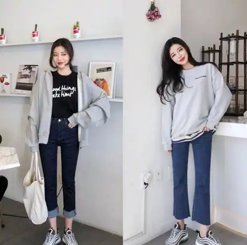 小个子女生也能穿出好比例刚刚好的韩系chic风穿搭推荐