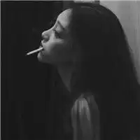 寂寞时抽烟缓解一下吧,伤感颓废女生头像