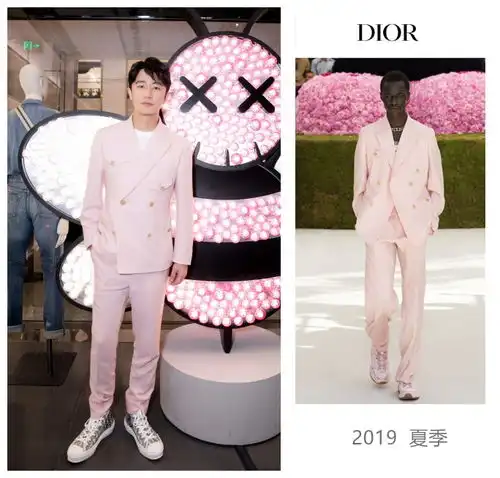 男星花样穿搭,彭昱畅黄景瑜碎花博关注,粉色系黄轩尽显翩翩风度