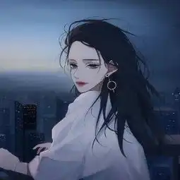 白色系女孩子头像动漫唯