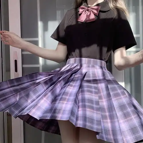 2021年有哪些好看的jk制服,13条绝美紫色系jk格裙推荐