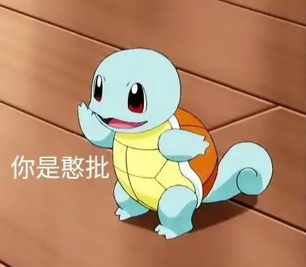 为啥宠物小精灵中杰尼龟的表情包要比皮卡丘多原来它的是个憨憨