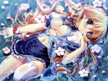 二次元美眉激情缤纷夏日壁纸集,清凉诱惑撩拨你的心