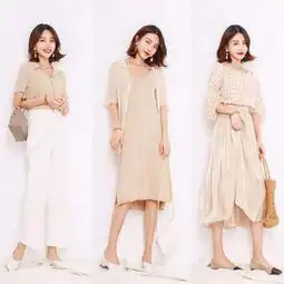 夏季get温柔的淑女风穿搭,展现女人味,让男神都怦然心动