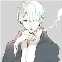 男生头像霸气超拽抽烟动漫微信头像图片大全