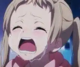 求二次元蠢萌哭表情