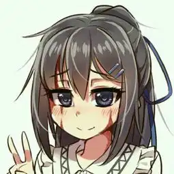 二次元表情包恶心微笑