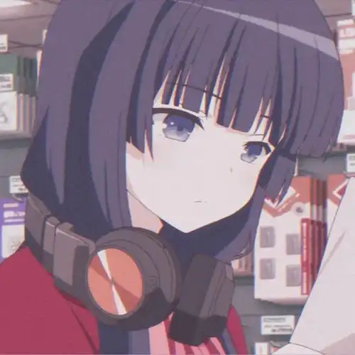 粉红系列少女头像动漫霸
