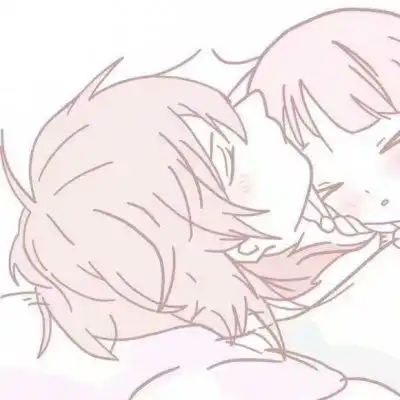粉红系列少女头像动漫情