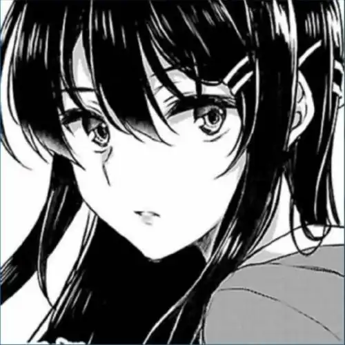 黑色禁欲系头像动漫女女