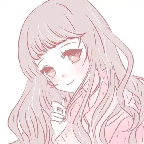 粉红可爱系动漫女头像