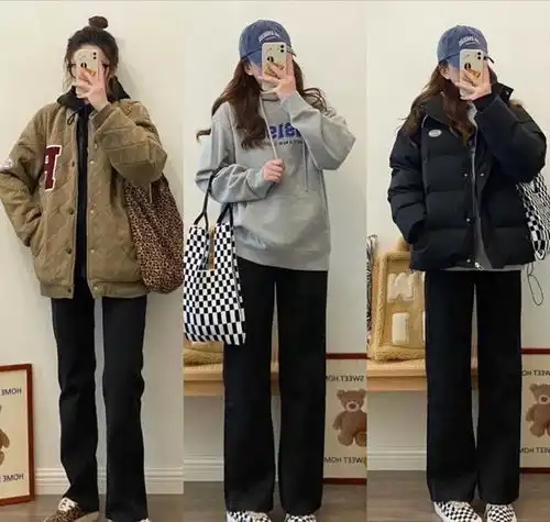 韩系不露腿的穿搭有温度又有风度,在冬天邂逅更美的自己