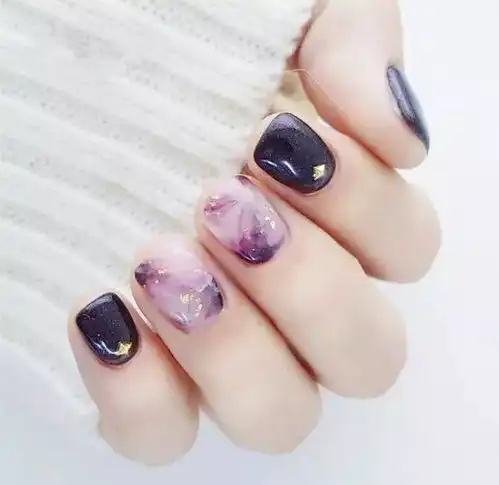 可塑性最强的晕染美甲款,简直百搭