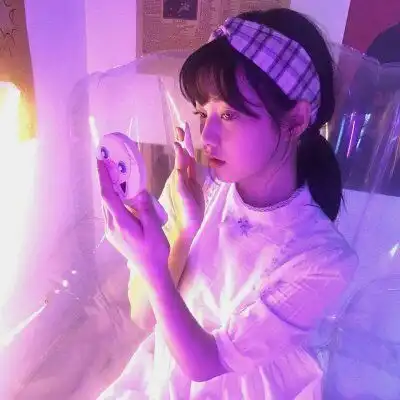 绝美紫色系头像温柔