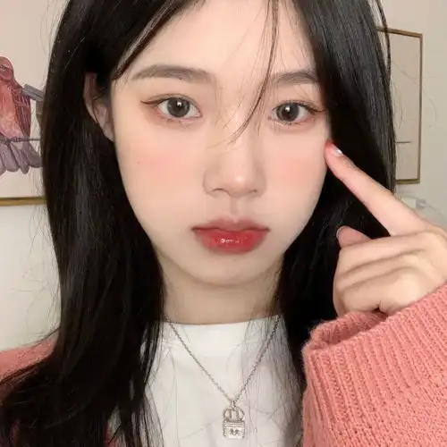 招桃花粉色系温柔小众女生头像328