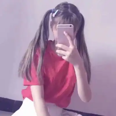 粉色系头像真人粉色控韩系女生头像