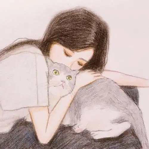 可爱猫咪头像系头像动漫
