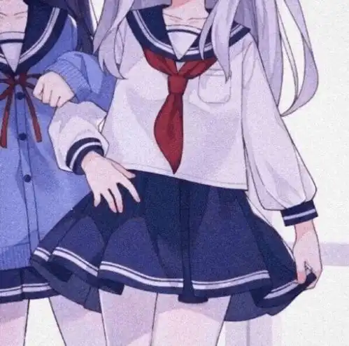 温柔动漫治愈系头像女生