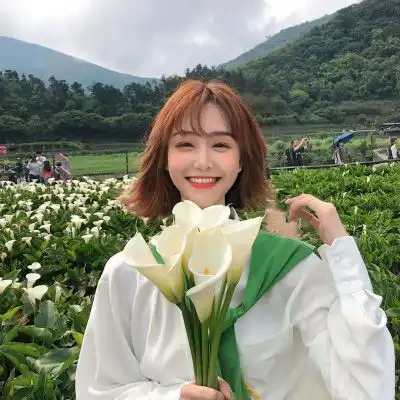 绿色系闺蜜女头qq头像