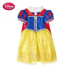 迪士尼商店disneystore公主系列白雪公主礼服裙儿童演出服