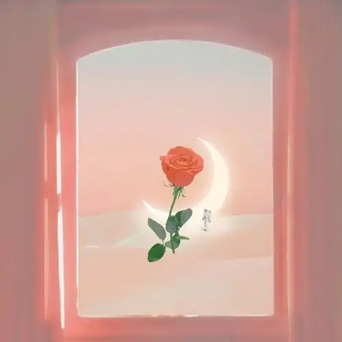 白色治愈系女生头像图片