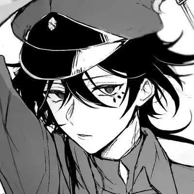 黑系头像男动漫男生